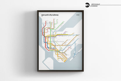 1997 NYC Subway / System Map