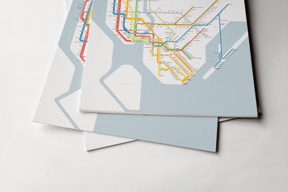 1997 NYC Subway / System Map