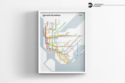 1997 NYC Subway / System Map