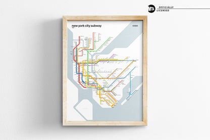 1997 NYC Subway / System Map