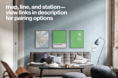 6 Train Map One Color / NYC  Subway