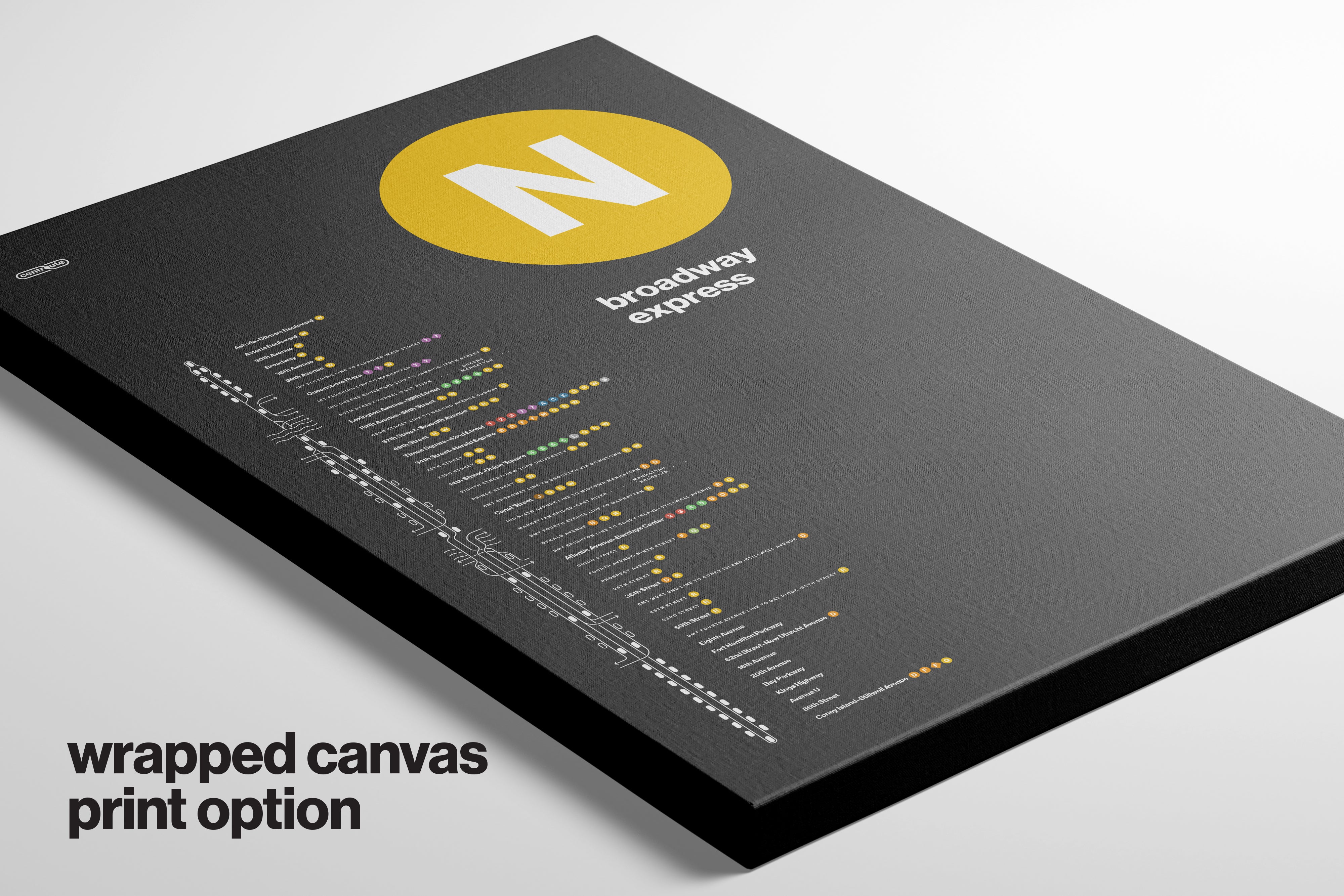 N Train Map / NYC  Subway