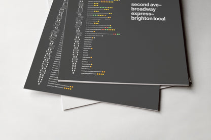 Q Train Map / NYC Subway