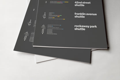 S Train Shuttle Map / NYC Subway