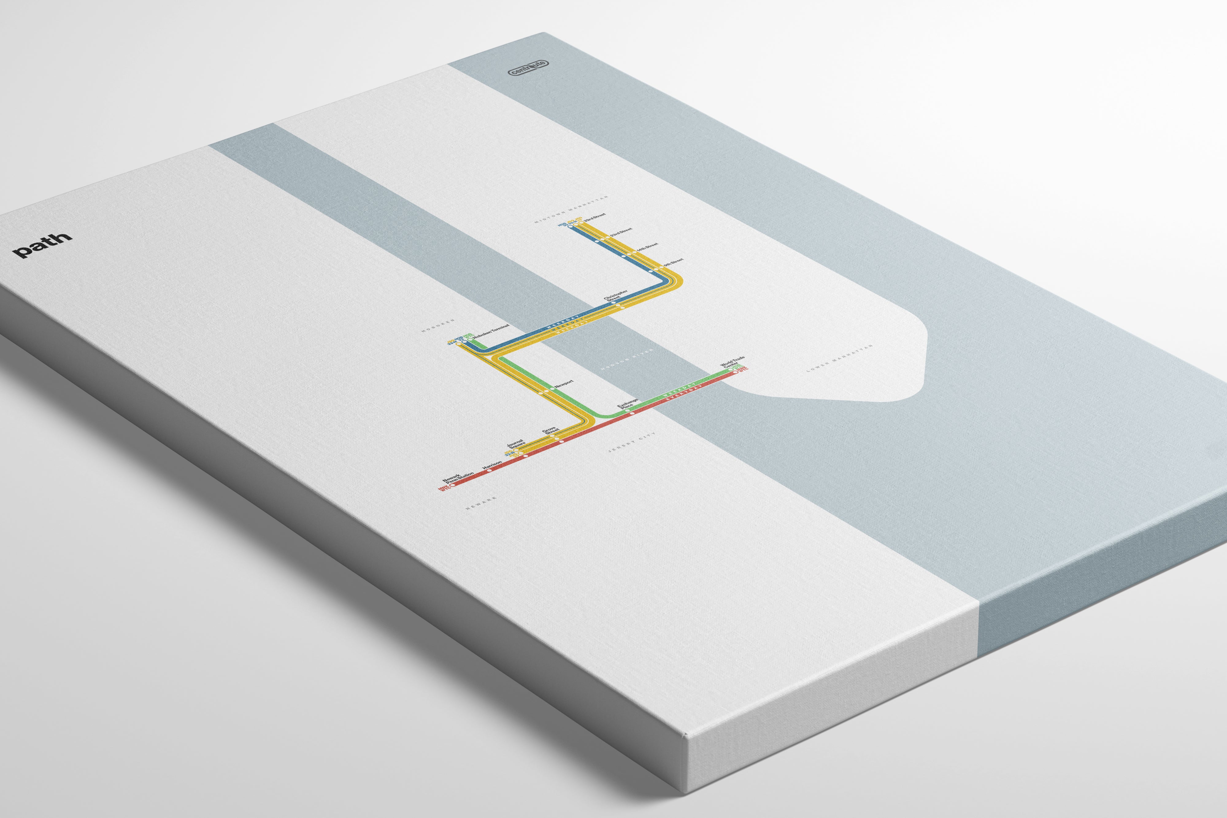 PATH Rail / Light Mode System Map