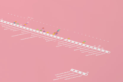 Line 7 Map / Paris Metro