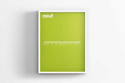 Line 9 Map / Paris Metro