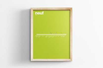 Line 9 Map / Paris Metro