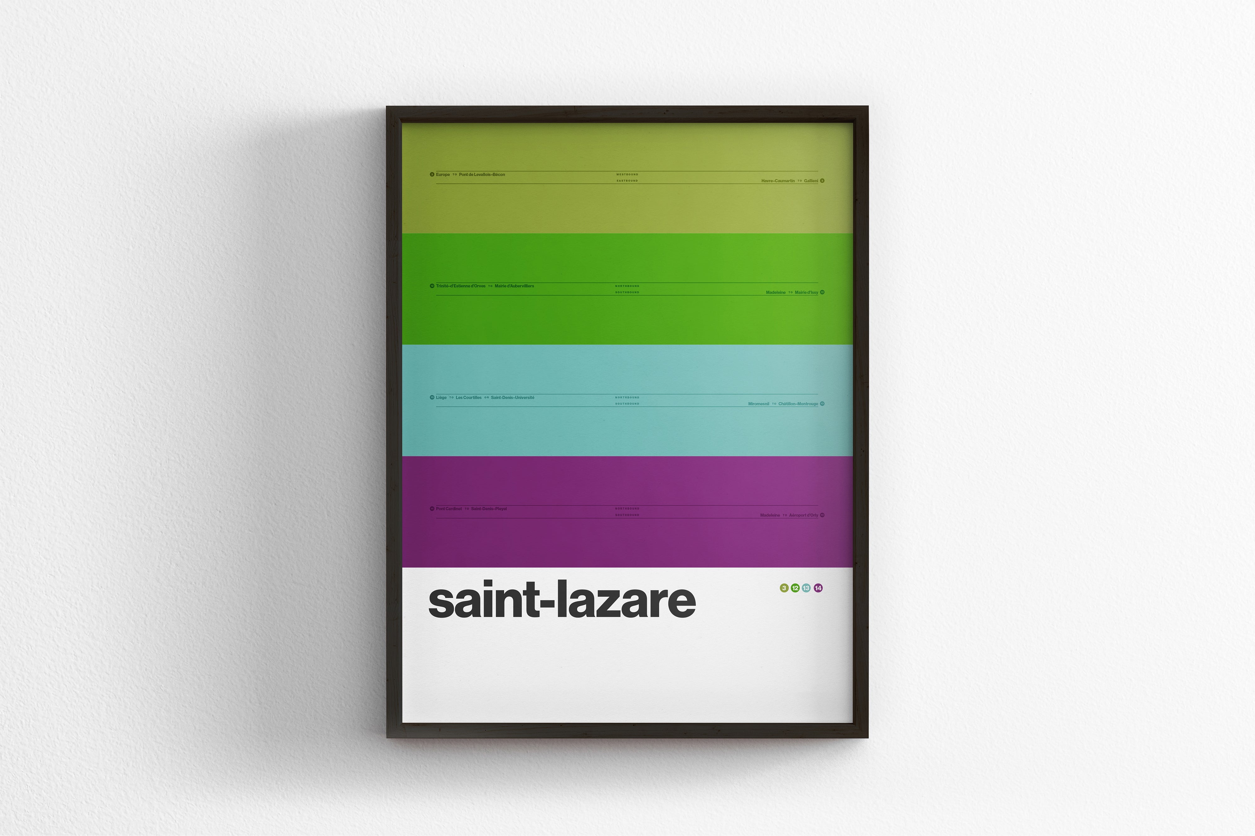 Saint-Lazare Station / Paris Metro