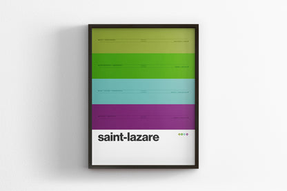 Saint-Lazare Station / Paris Metro