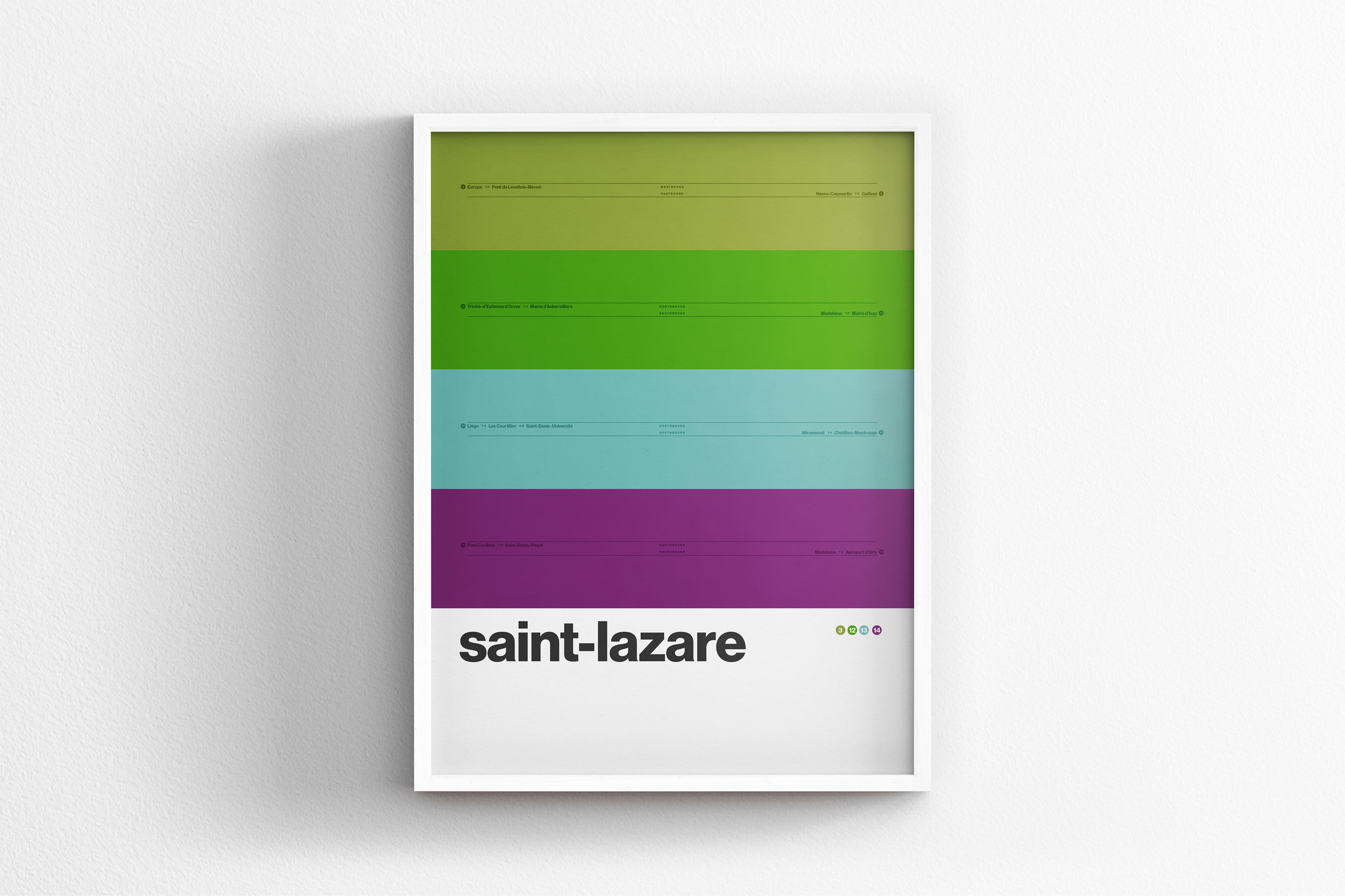 Saint-Lazare Station / Paris Metro