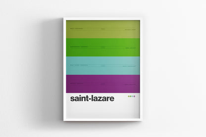 Saint-Lazare Station / Paris Metro
