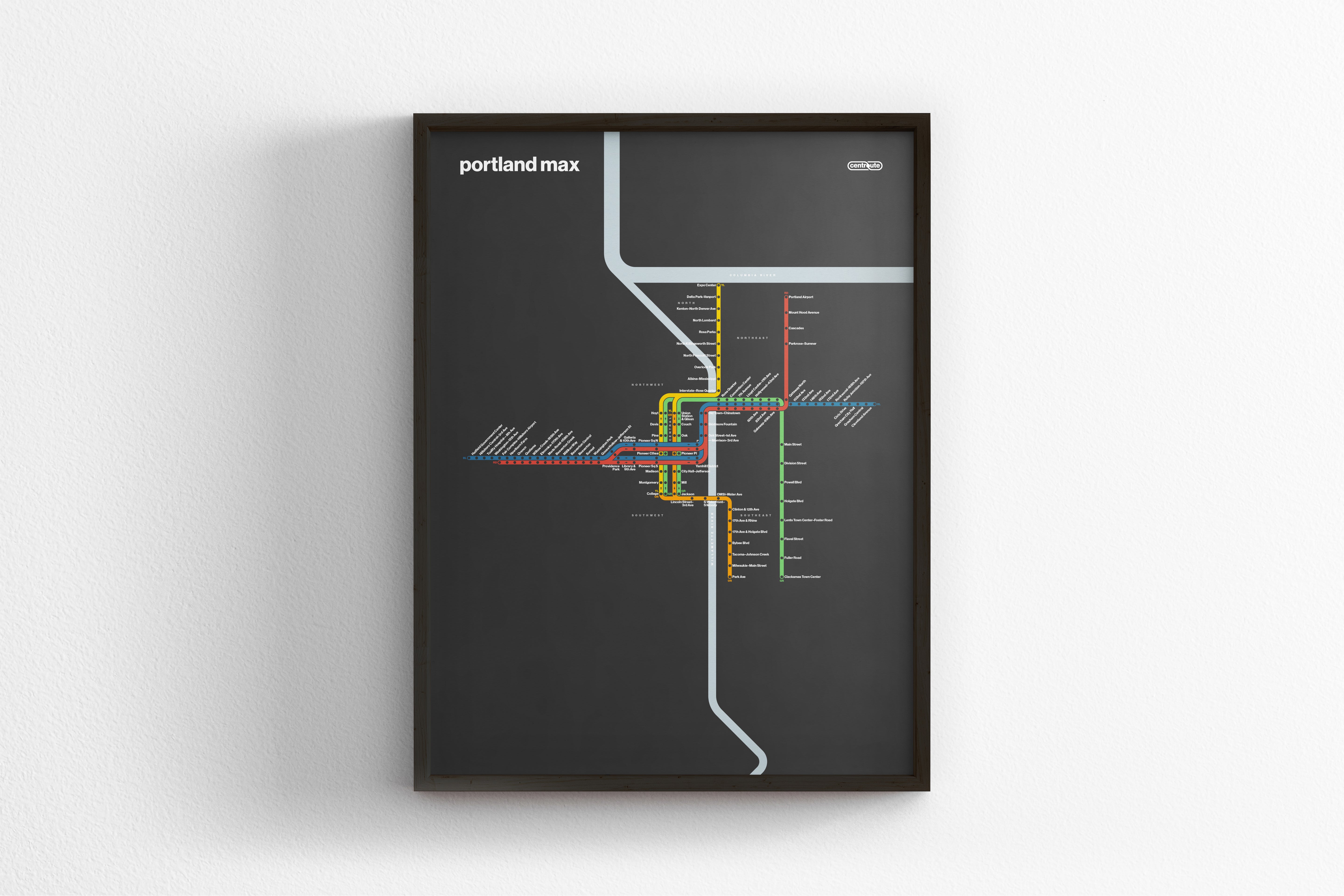 Portland Max / Dark Mode System Map
