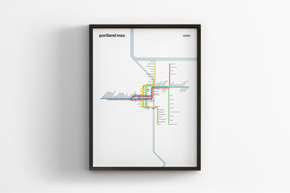 Portland Max Map – Light Mode