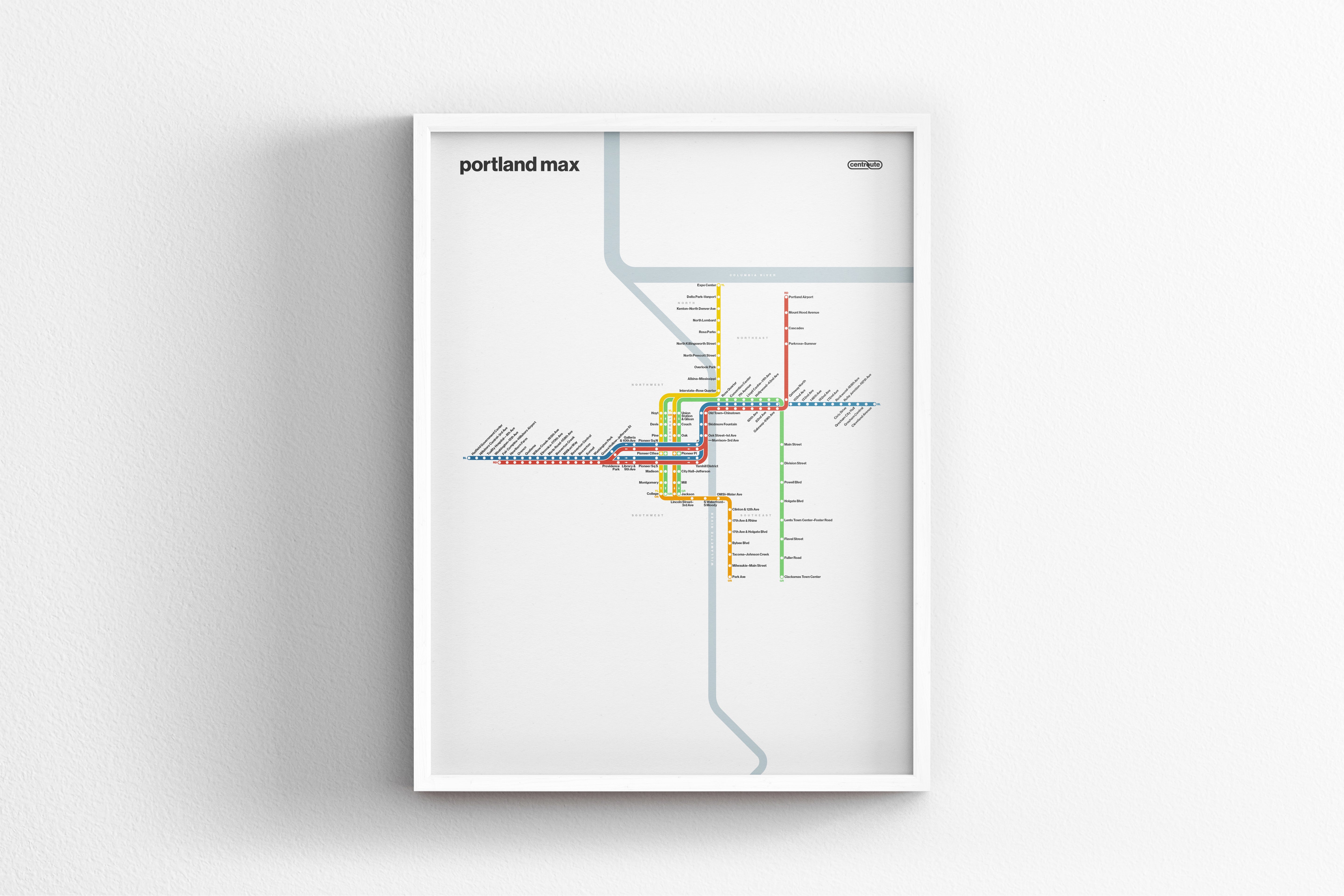Portland Max / Light Mode System Map