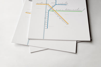 Rome Metro / Light Mode System Map