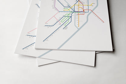 SEPTA Rail / Light Mode System Map