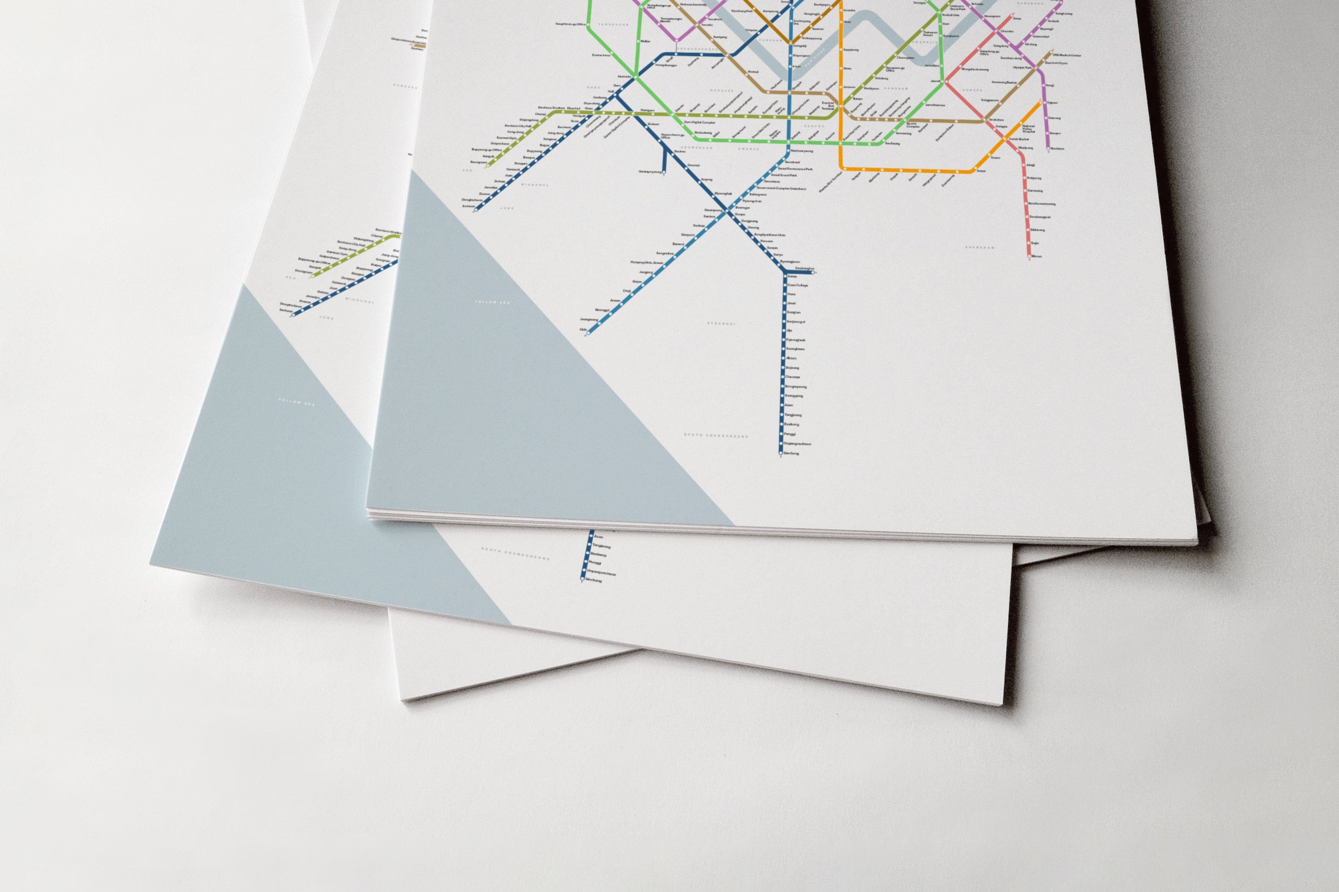 Seoul Metro 서울교통공사 / Light Mode System Map / English
