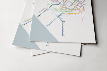 Seoul Metro 서울교통공사 / Light Mode System Map / English