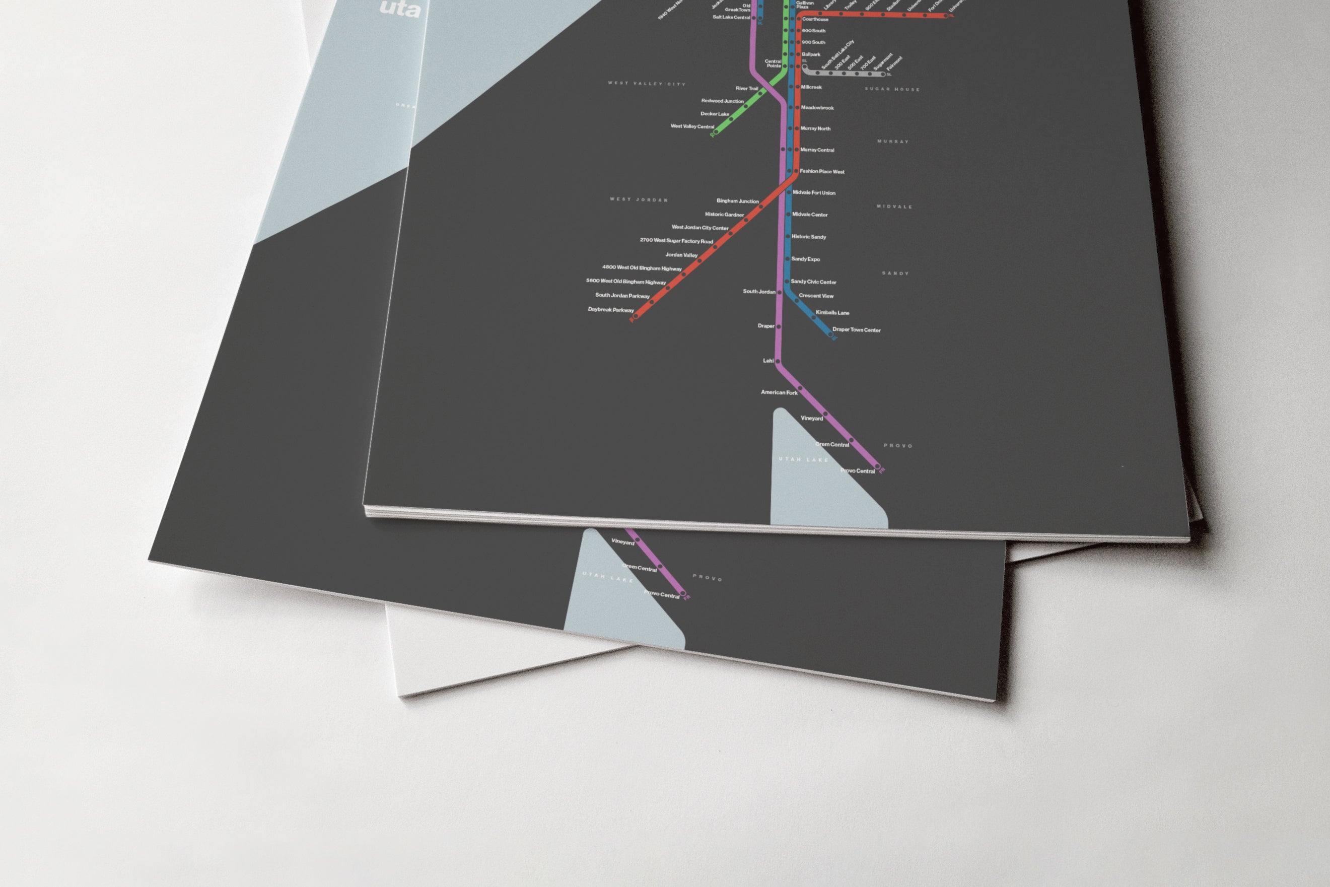 Utah Trax / Dark Mode System Map