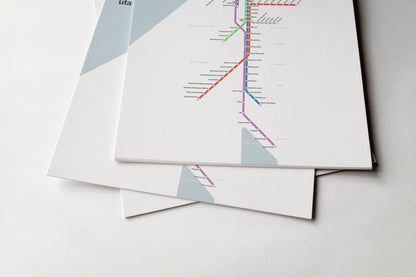 Utah Trax / Light Mode System Map