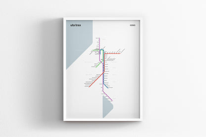 Utah Trax / Light Mode System Map