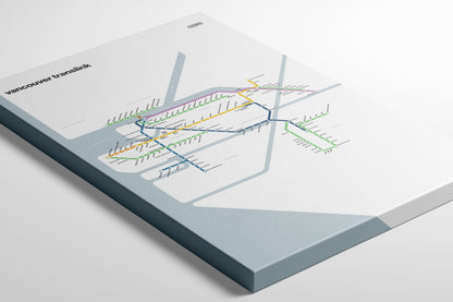 Vancouver Translink / Light Mode System Map
