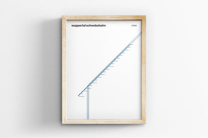 Wuppertal Schwebebahn / System Map