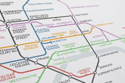 London Underground / 1933 System Map