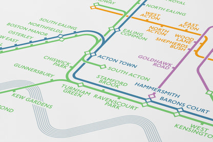 London Underground / 1933 System Map