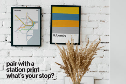 Sydney Trains / Light Mode System Map