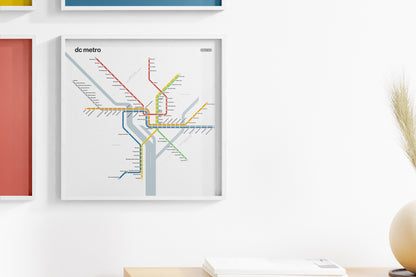 DC Metro / Light Mode Map