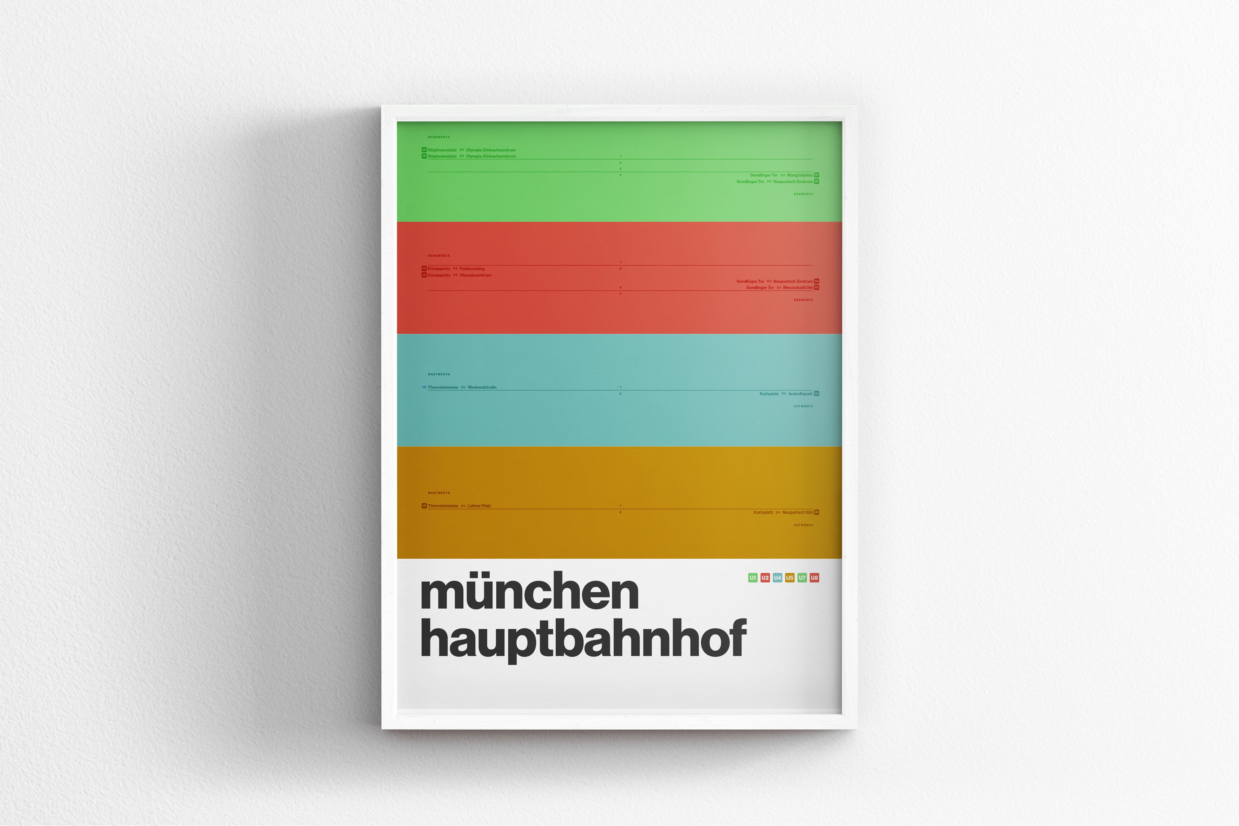 Hauptbahnhof Station – Munich U-Bahn