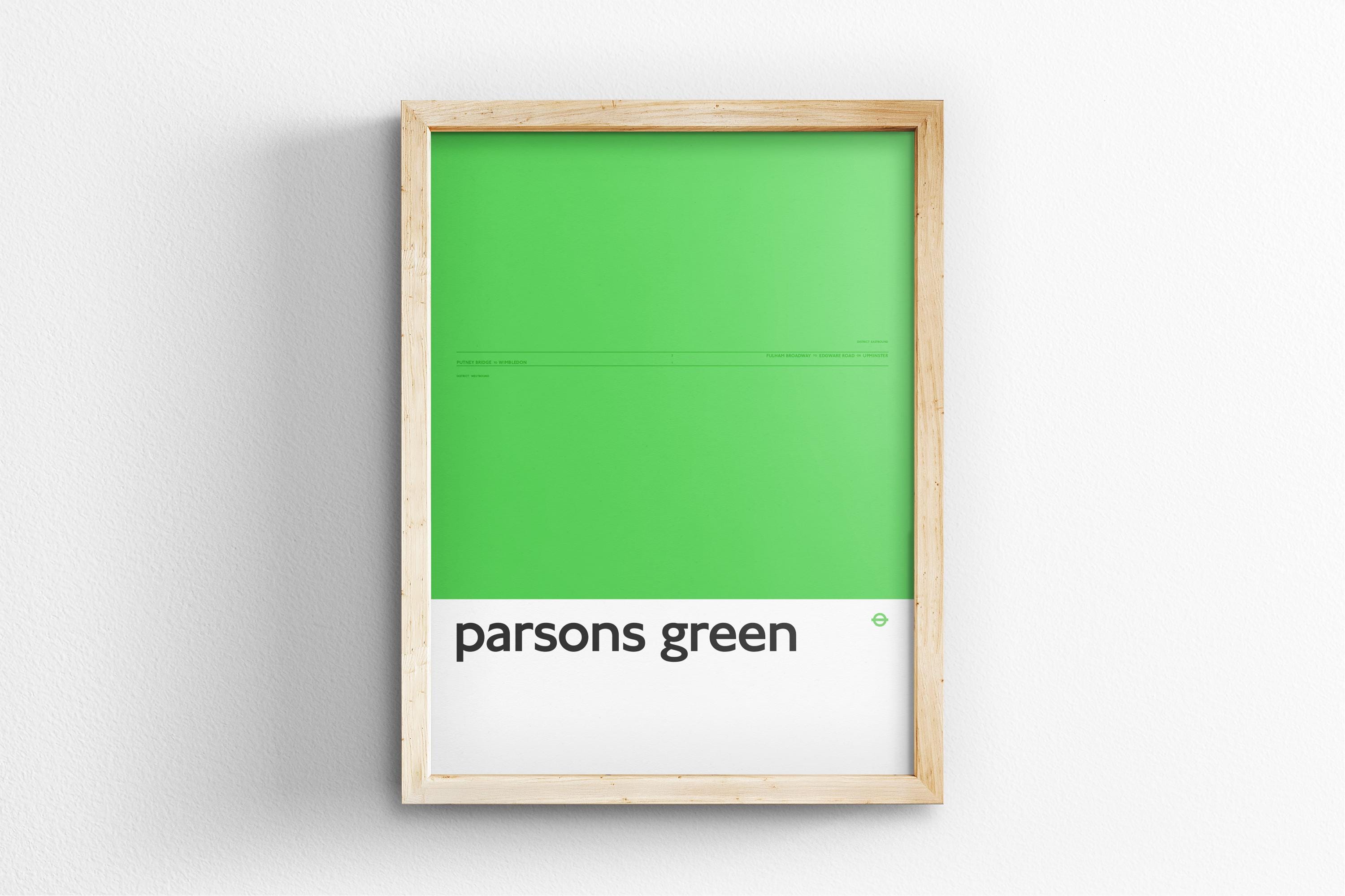 Parsons Green Station – London Underground
