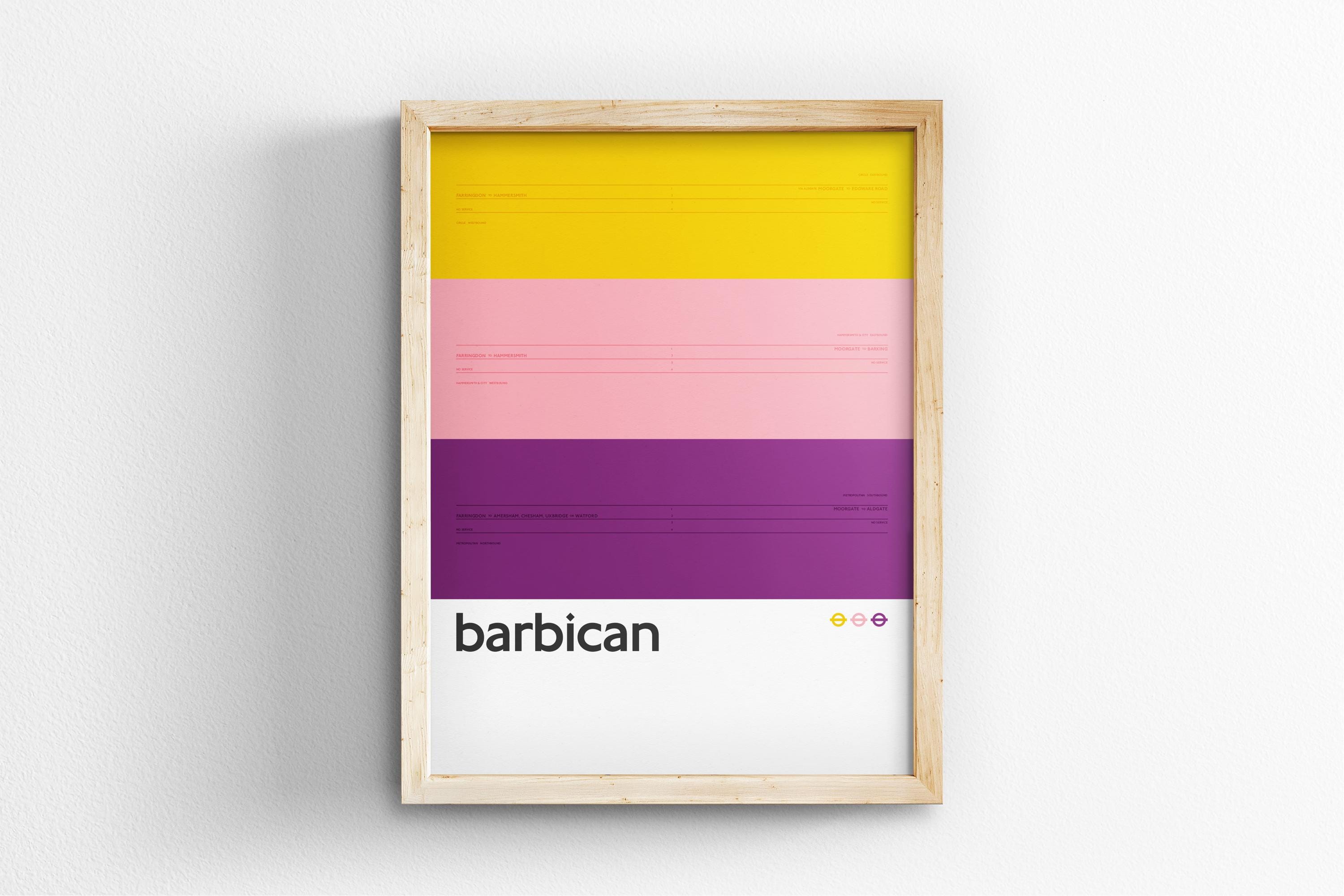 Barbican Station – London Underground