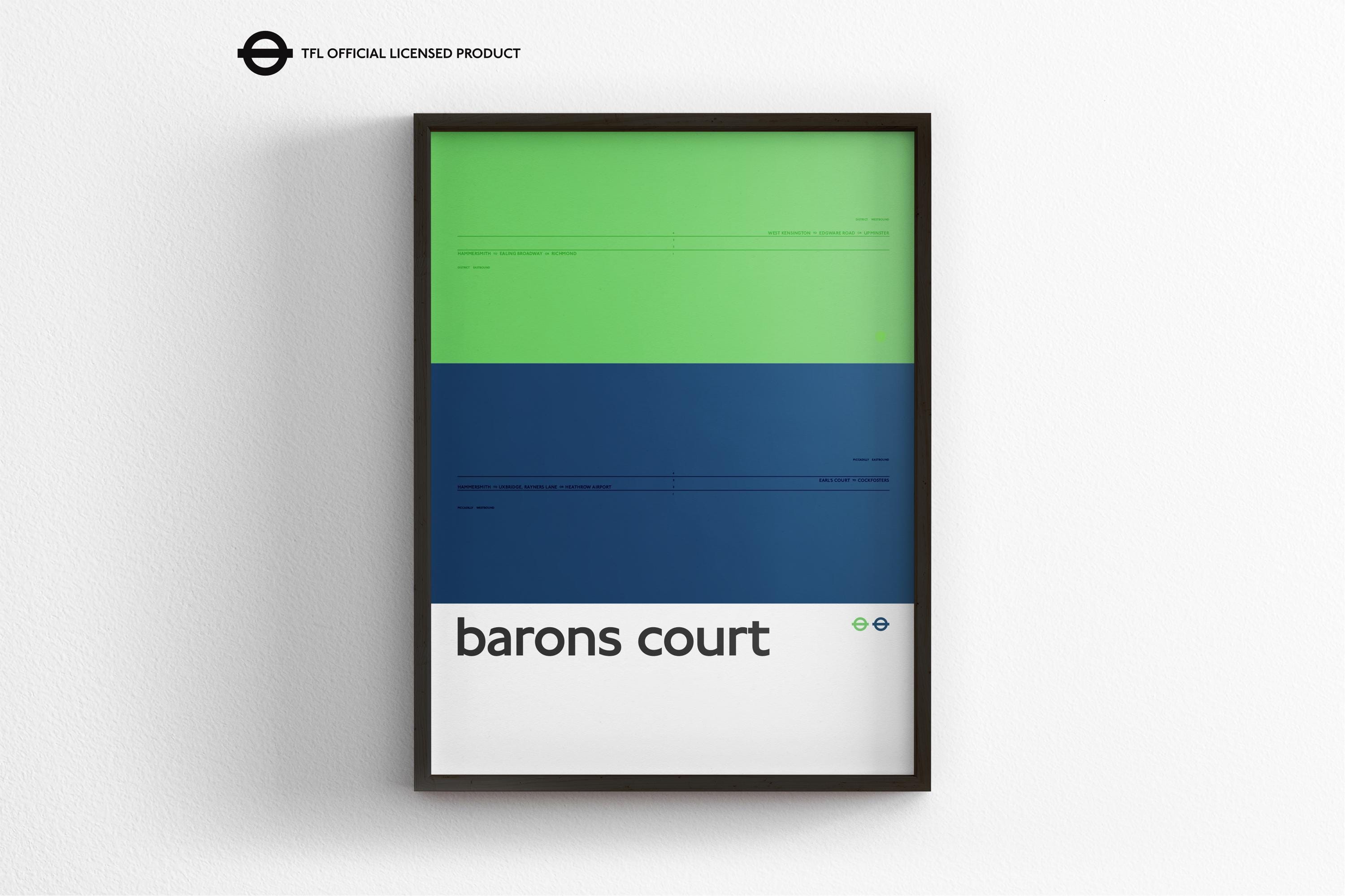 Barons Court Station – London Underground