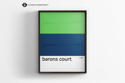Barons Court Station – London Underground