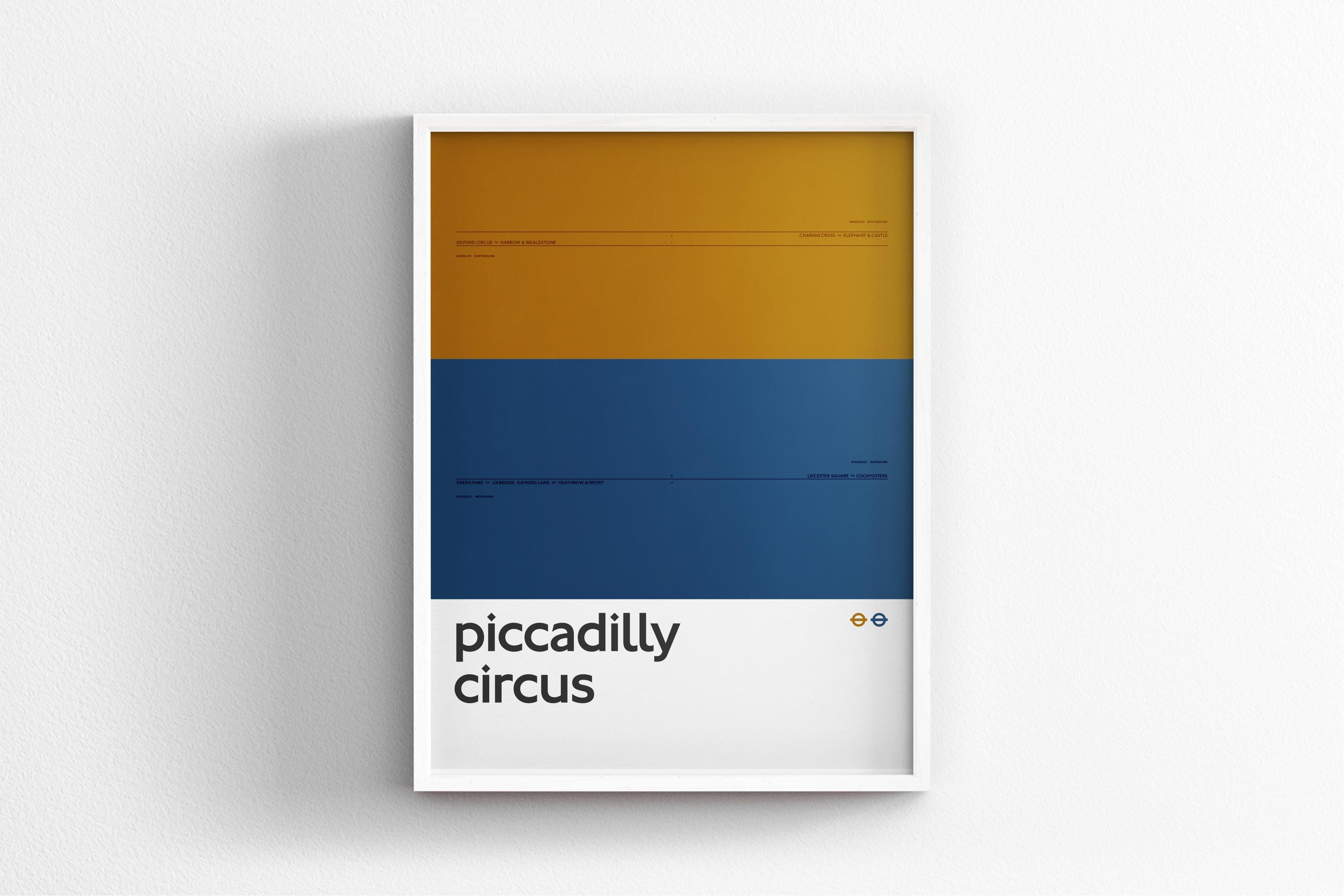Piccadilly Circus Station – London Underground