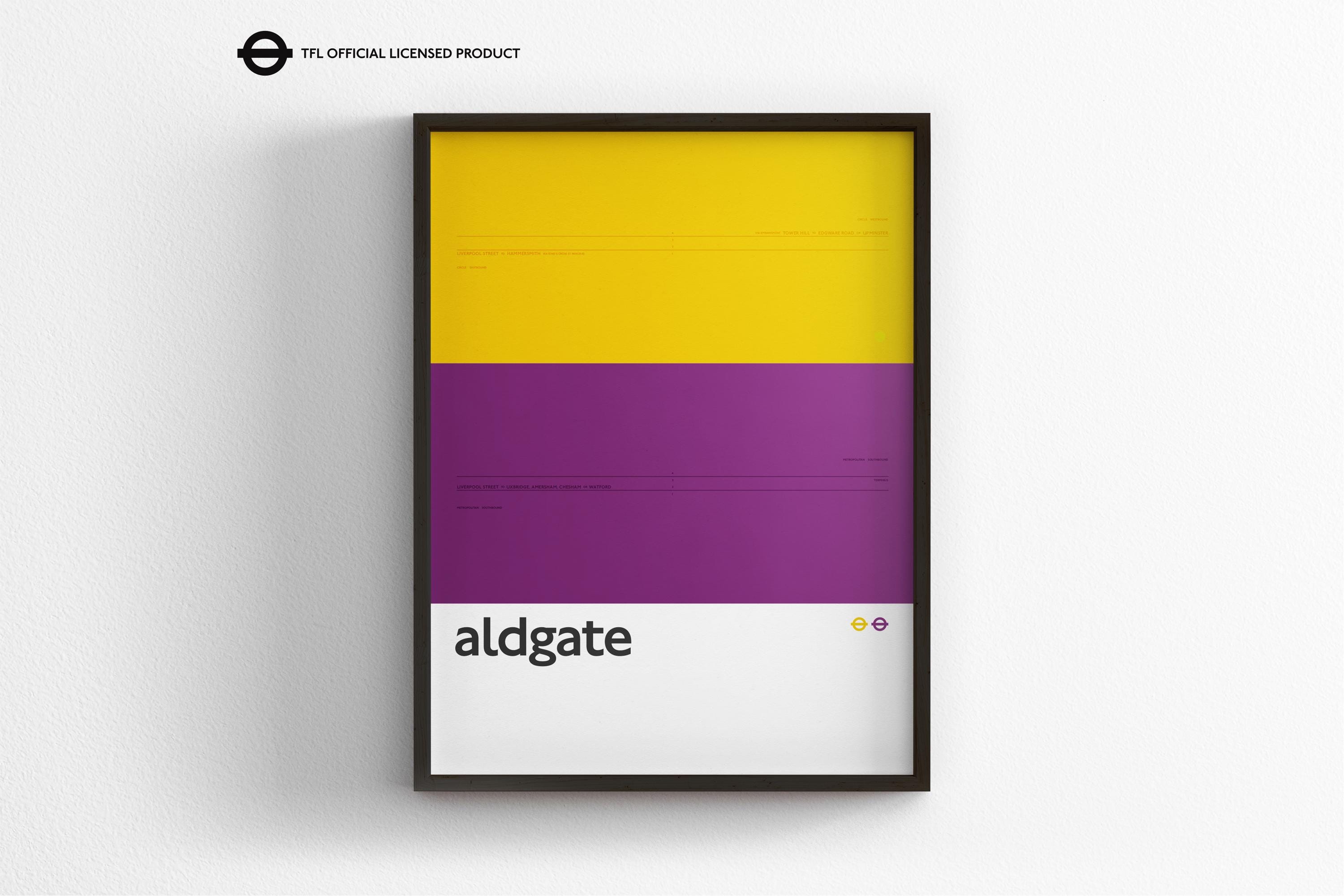 Aldgate Station – London Underground