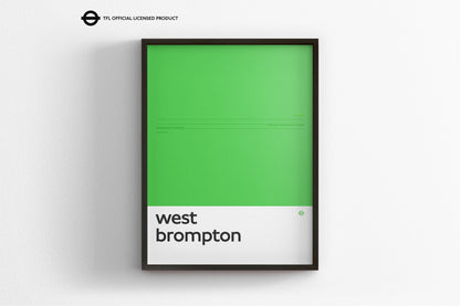 West Brompton Station – London Underground