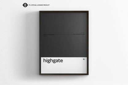 Highgate Station – London Underground