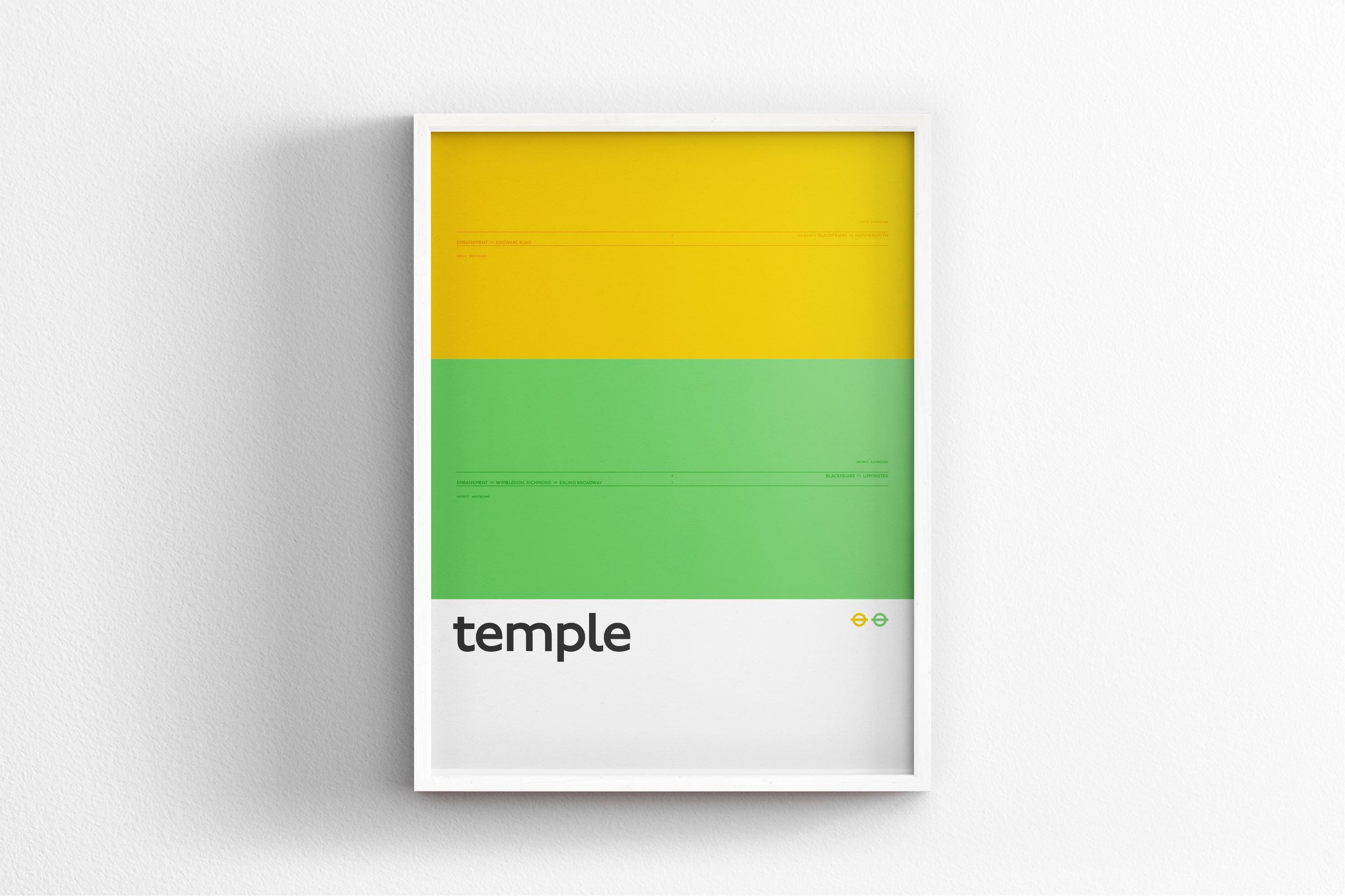 Temple Station – London Underground