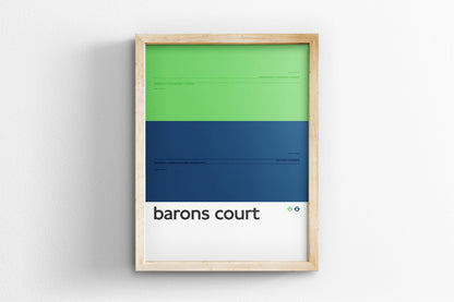 Barons Court Station – London Underground